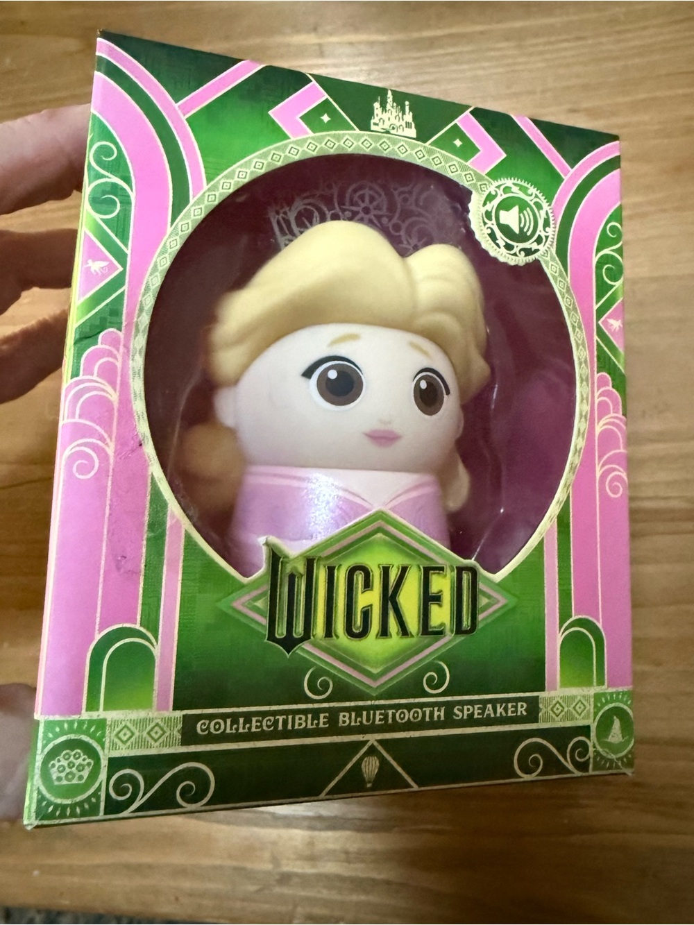 Wicked: Glinda Bitty Boomers Collectible Bluetooth Speaker(Rare-New in box)